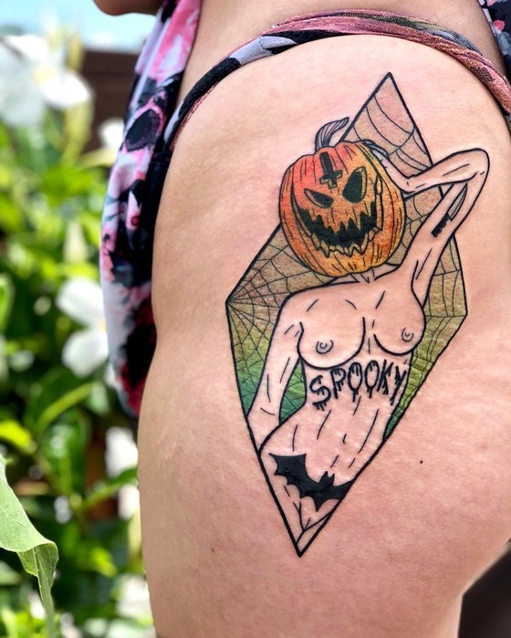 Jade moon tattoo